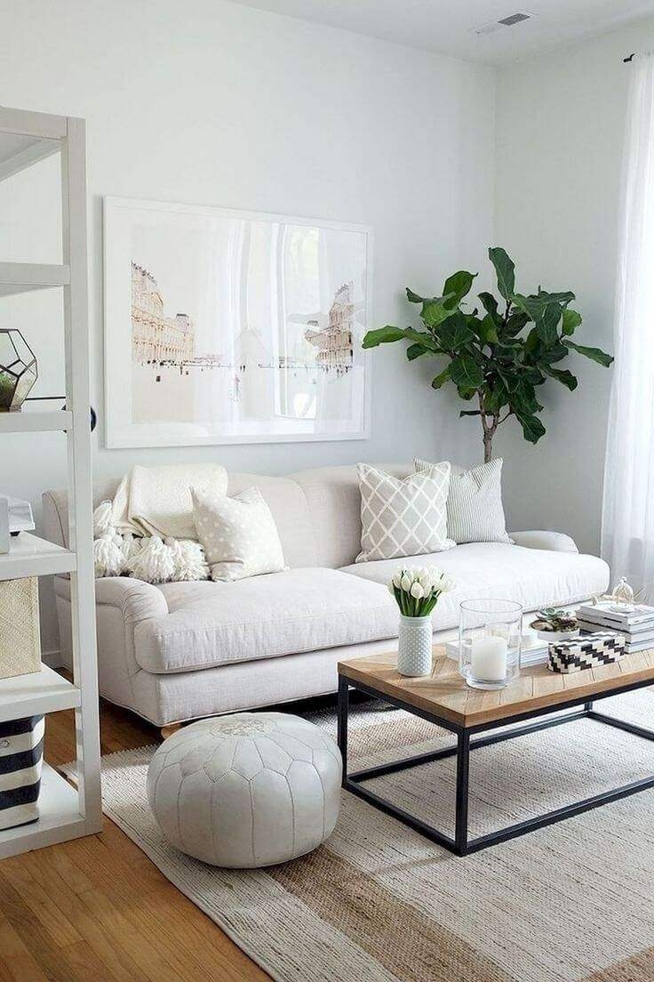 10 Stunning Neutral Living Room Decor Ideas For Small Spaces pertaining to Pinterest Living Room Ideas