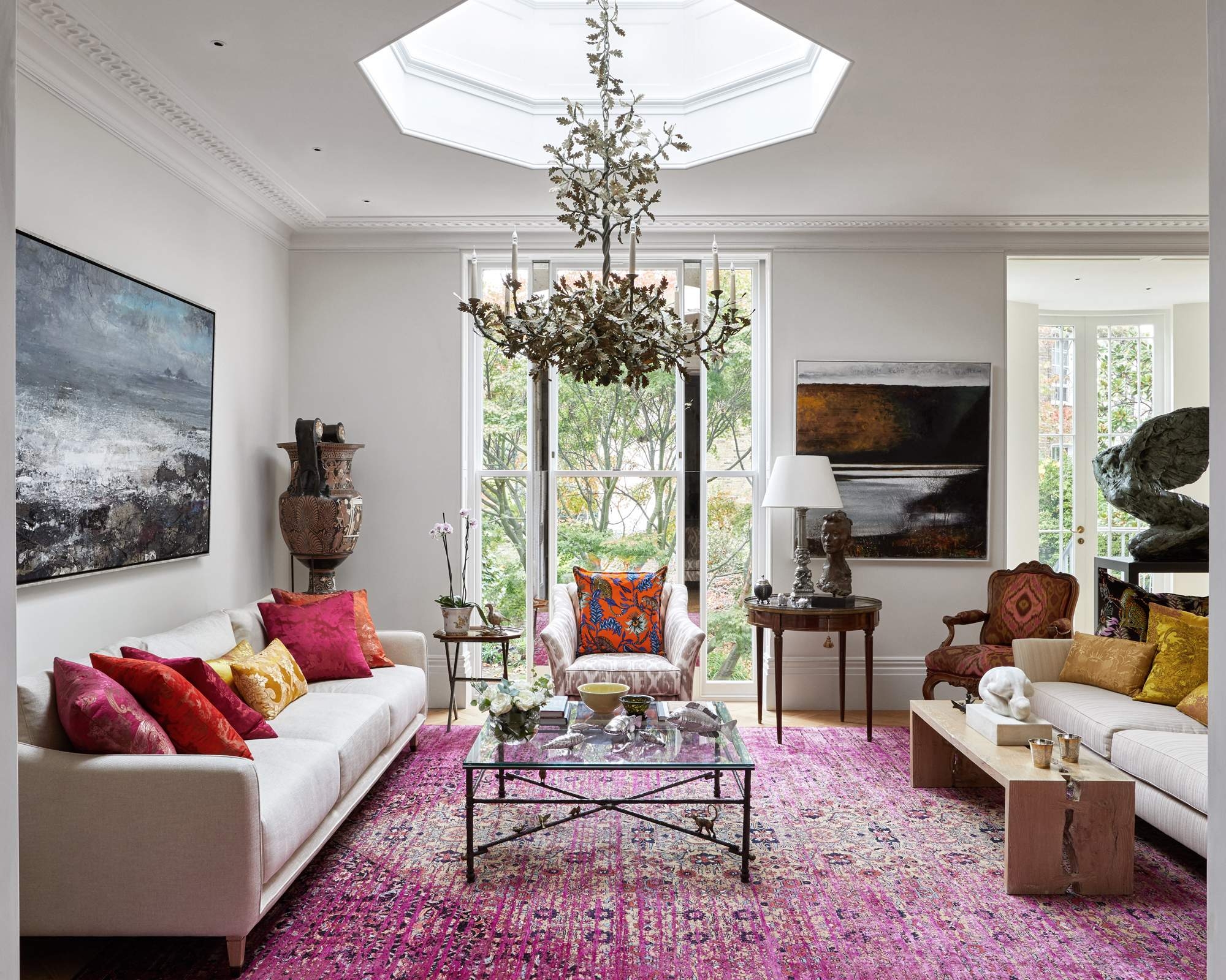 Living Room Chandelier Ideas: 15 Beautiful Centerpiece Designs | inside Chandelier In Living Room